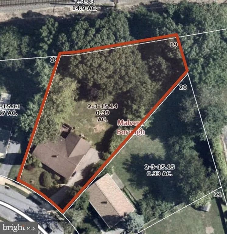 0.39 Acres of Land for Sale in MALVERN, PA - land for sale