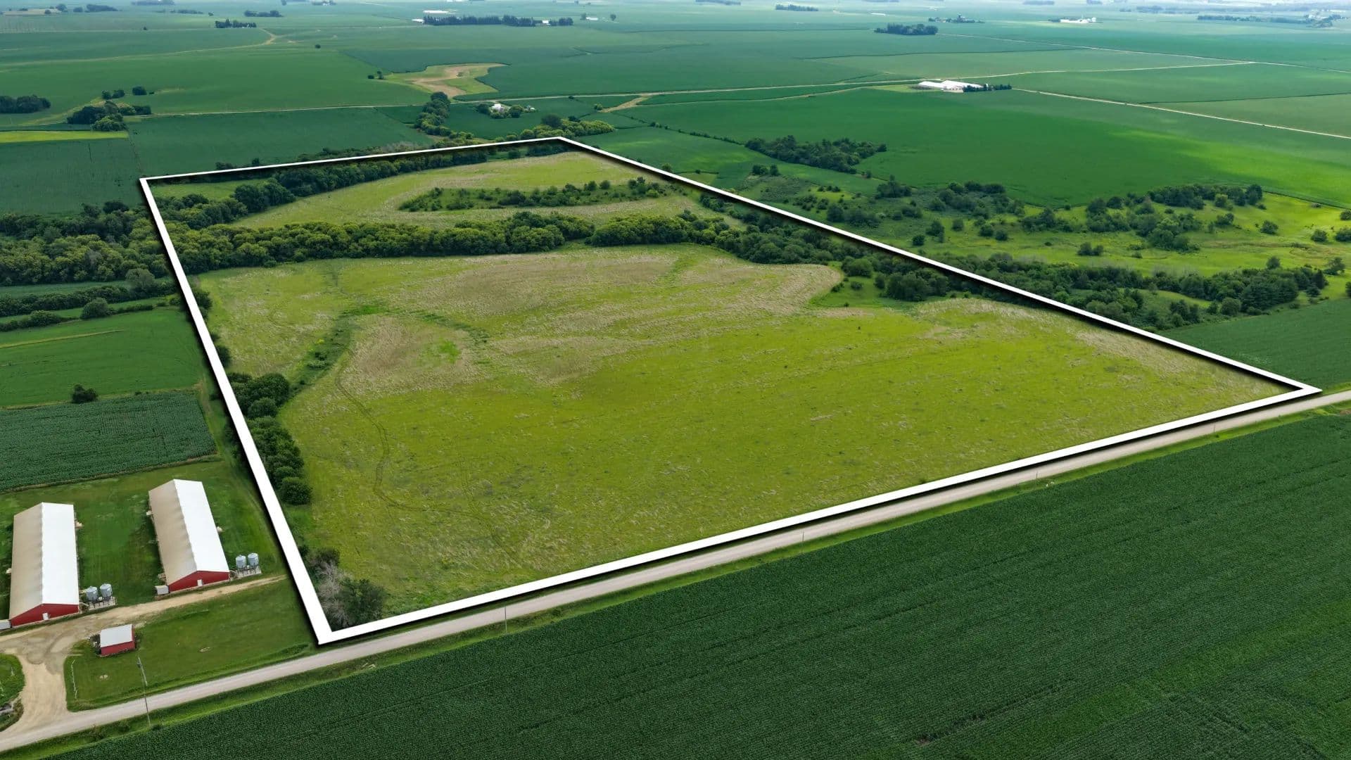 Franklin County Iowa Hunting Land For Sale | 77.37± Acres - land for sale
