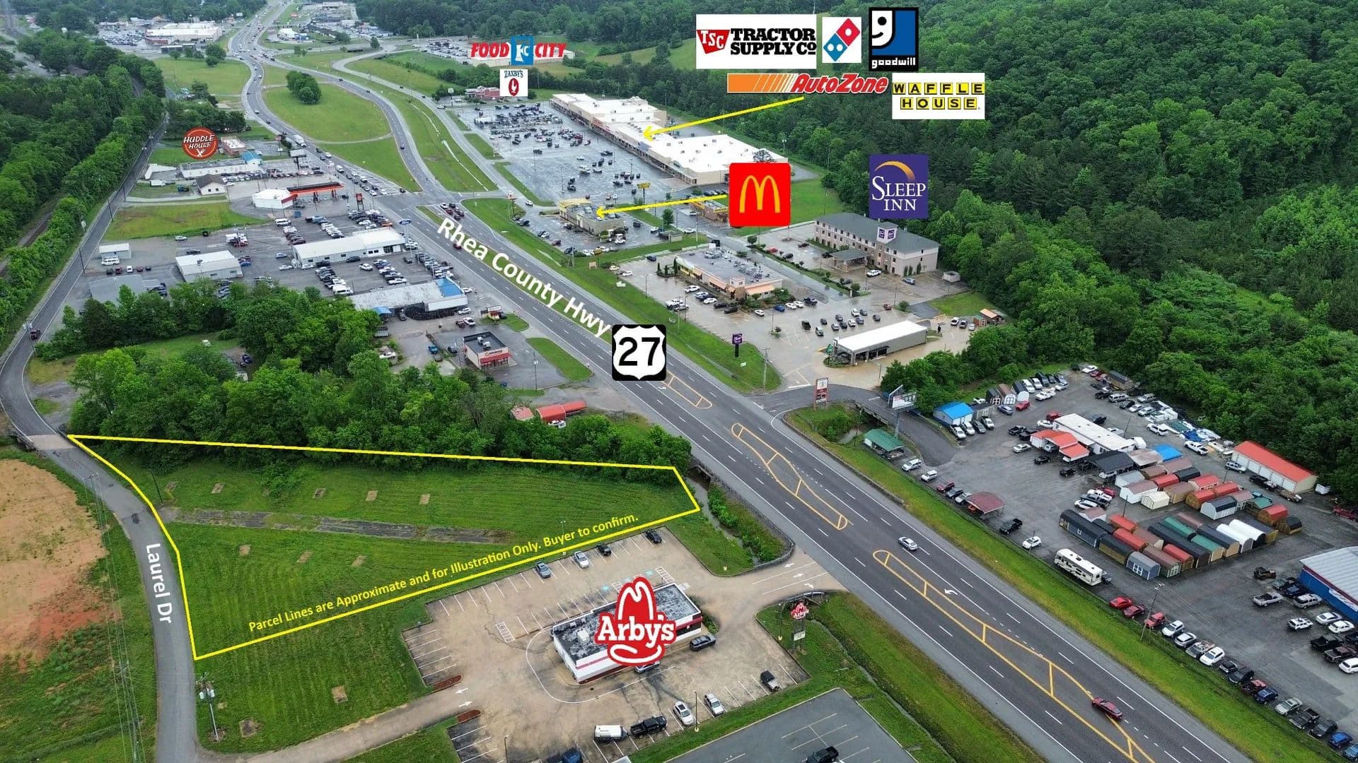 Property from 0 Rhea County Hwy - KW - Dayton, Tennessee, 37321
