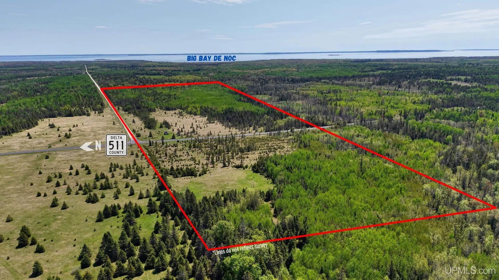 120 Acres of Land for Sale in Rapid River, MI - Rapid River, Michigan, 49878