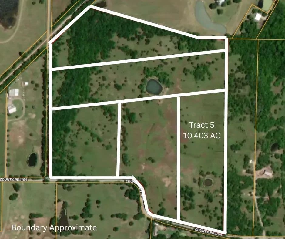 10.4 Acres of Land for Sale in Celeste, TX - Celeste, Texas, 75423