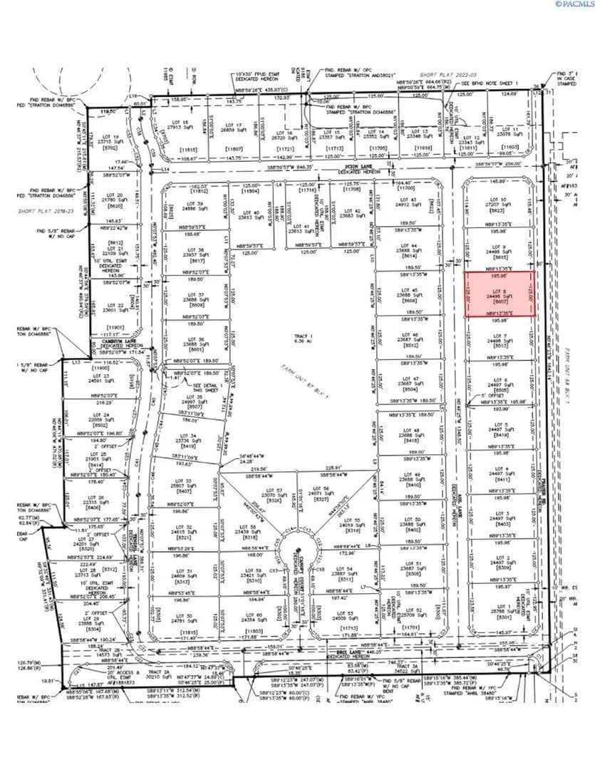 Property from 8607 Axil Lane - KW - Pasco, Washington, 99301