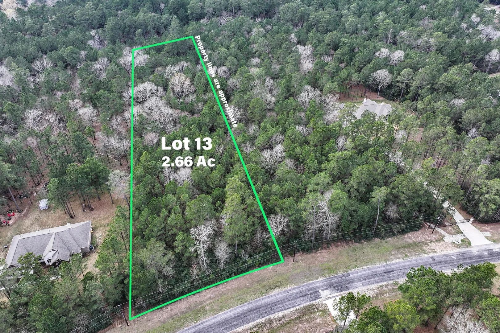 Lot 13 Chisholm Trail - Huntsville, Texas, 77340