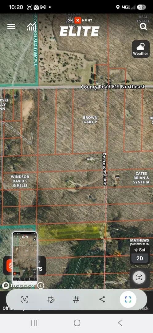 Property from Parcel W-1 Deermont Lane - KW - Kalkaska, Michigan, 49646