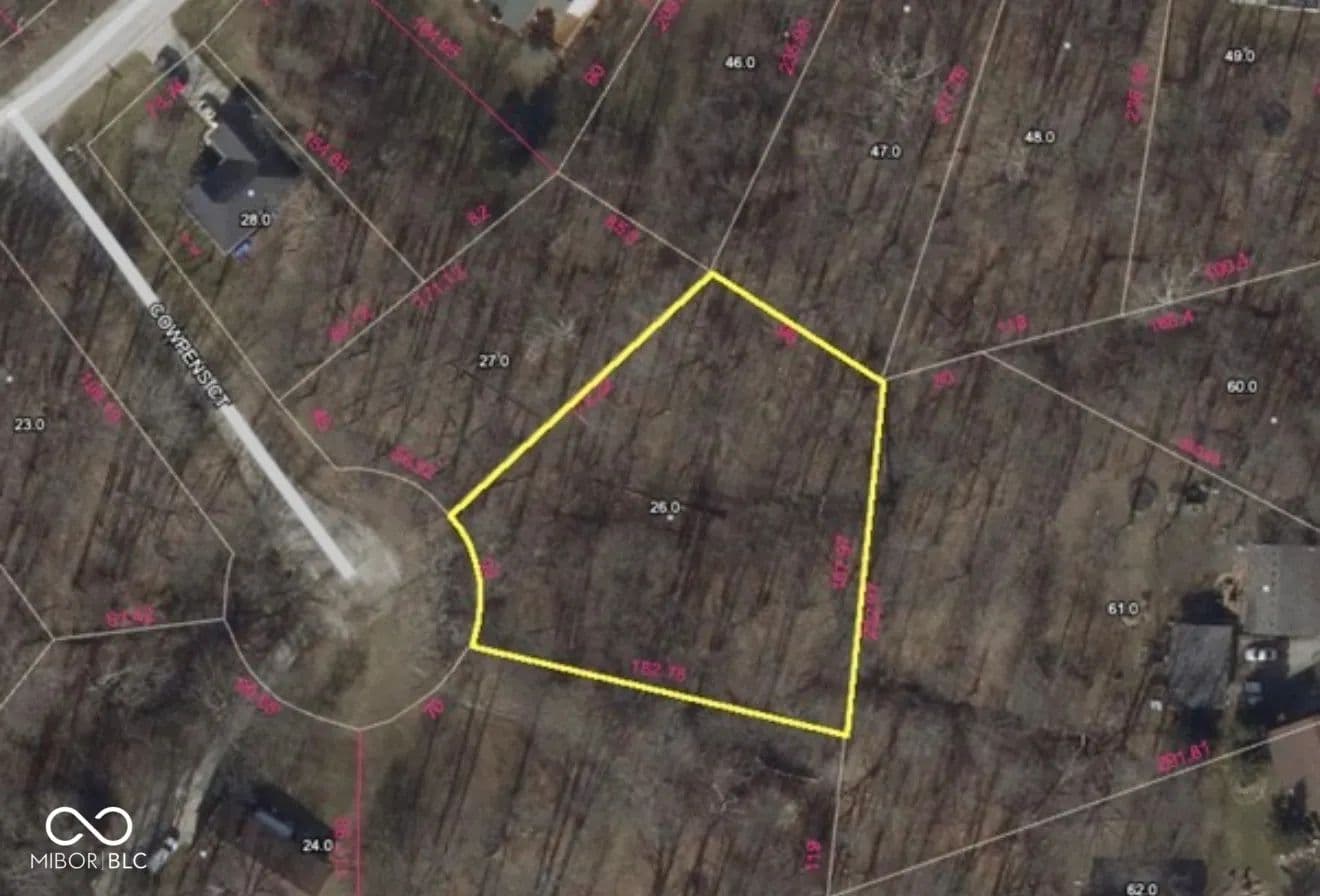 0.61 Acres of Land for Sale in Coatesville, IN - Coatesville, Indiana, 46121
