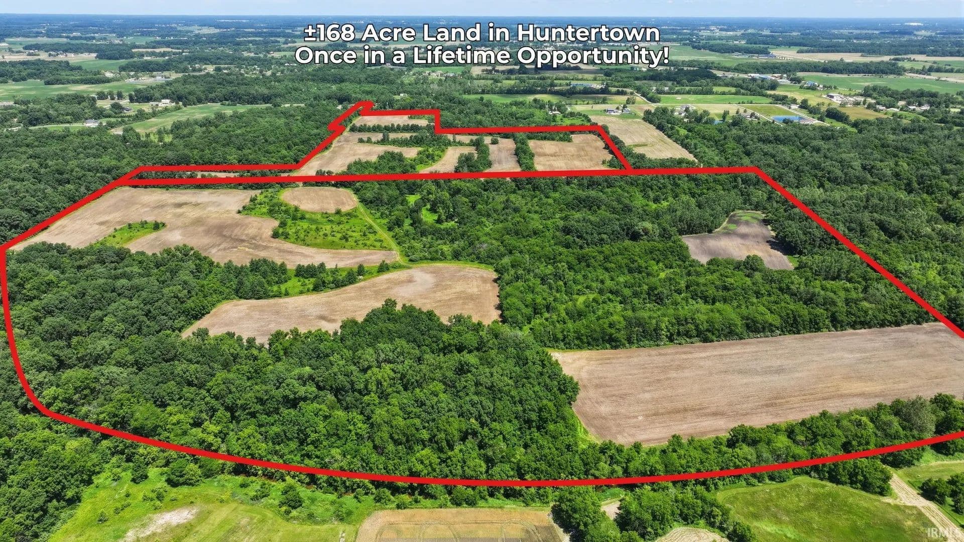 167.86 Acres of Land for Sale in Huntertown, IN - Huntertown, Indiana, 46748