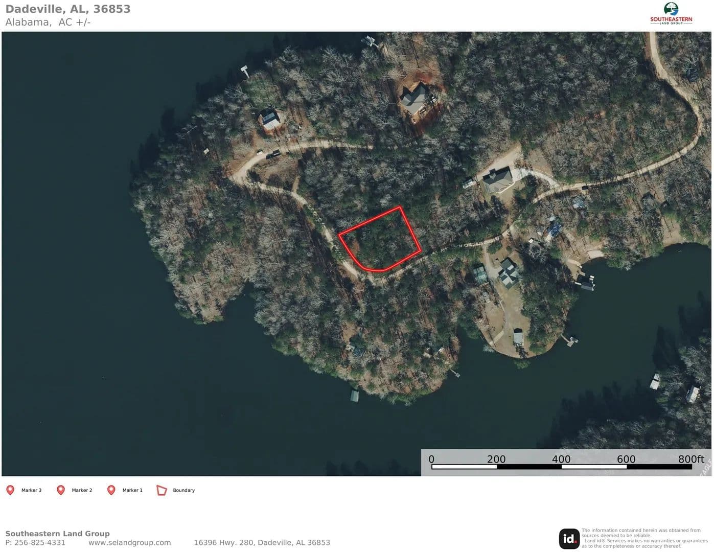 Beautiful Interior Lot on Yates Lake - Tallassee, Alabama, 36078