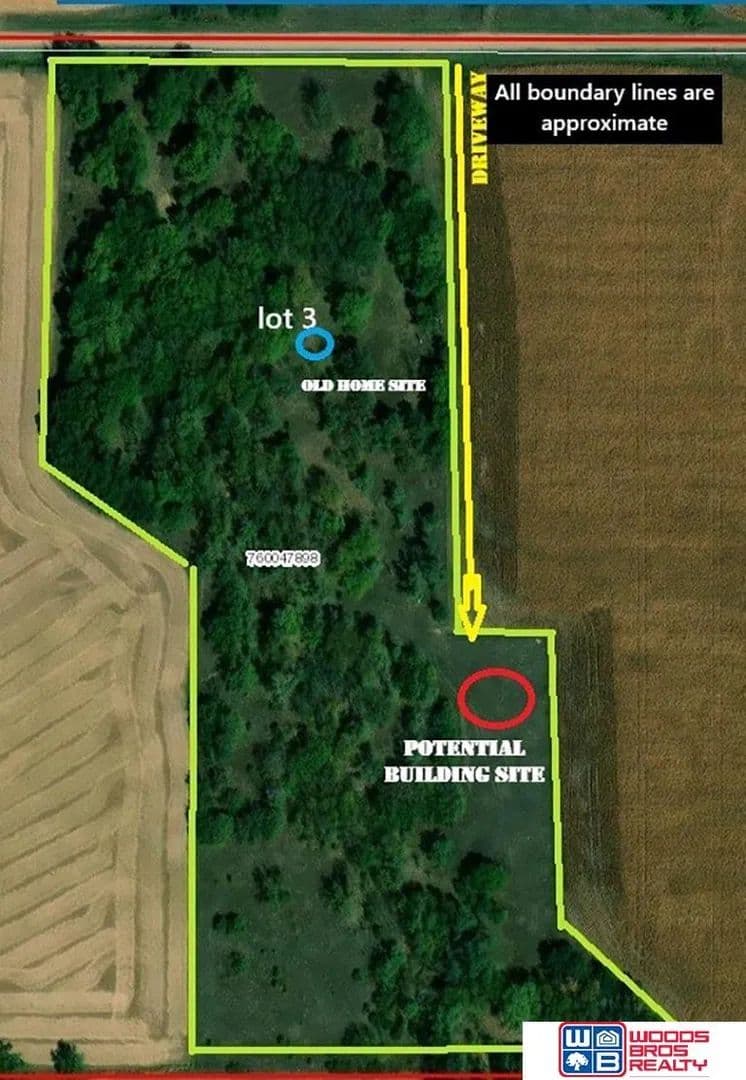 15 Acres of Land for Sale in Crete, Nebraska - Crete, Nebraska, 68333
