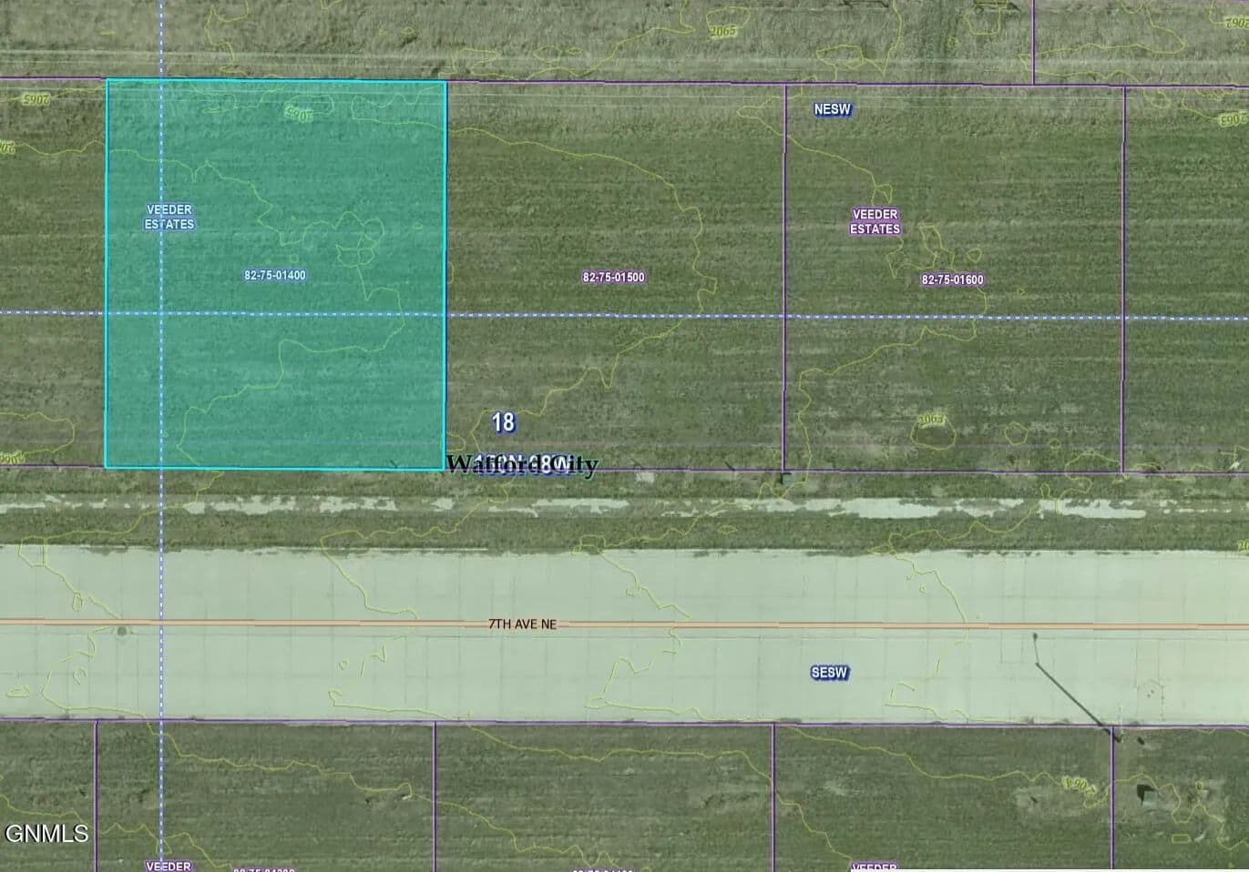 Property from Tbd 7th Avenue NE - KW - Watford City, North Dakota, 58854