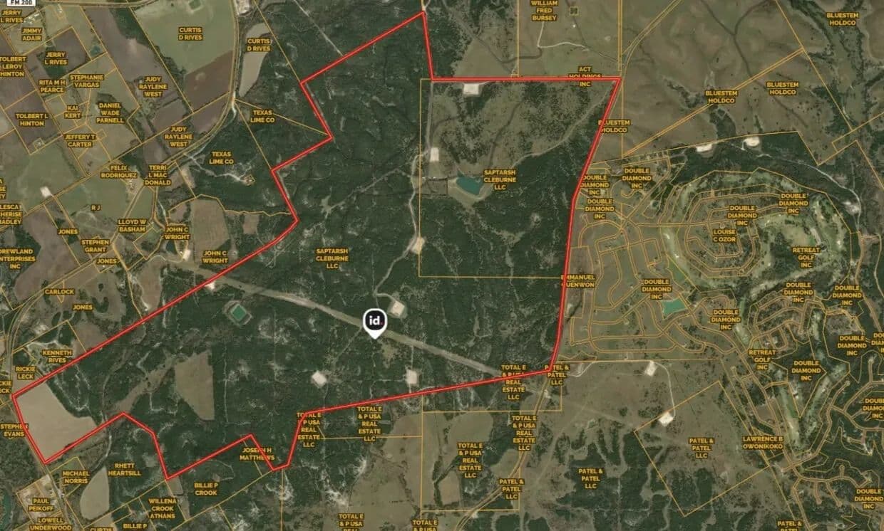 2100 Acres of Land for Sale in Cleburne, Texas - Cleburne, Texas, 76033