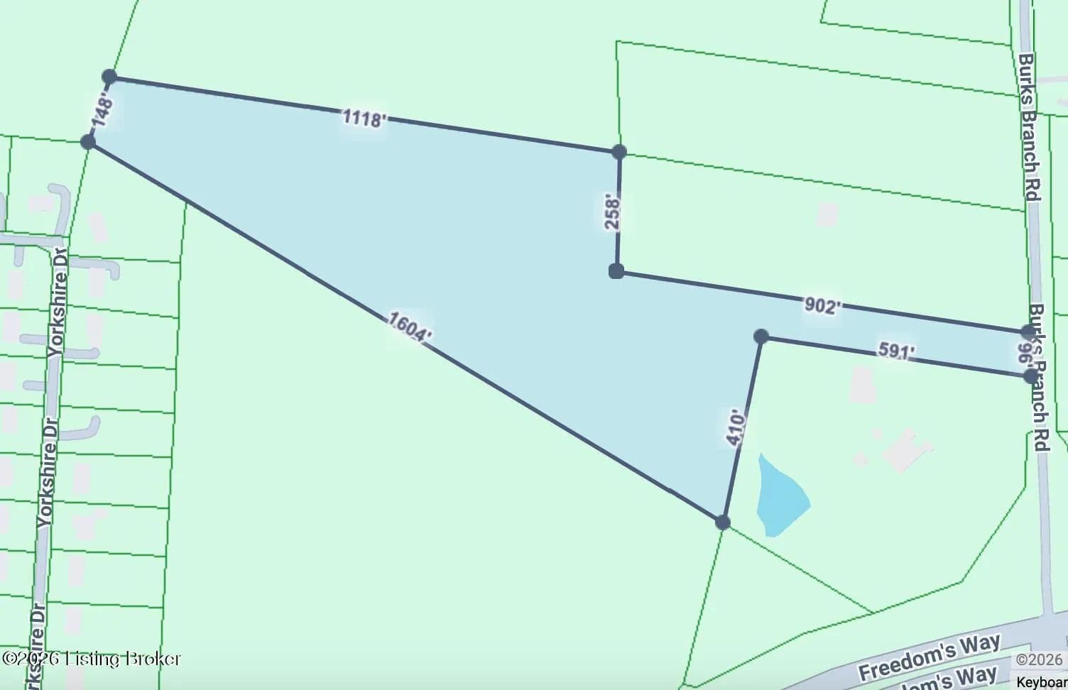 15.04 Acres of Land for Sale in Shelbyville, Kentucky - Shelbyville, Kentucky, 40065