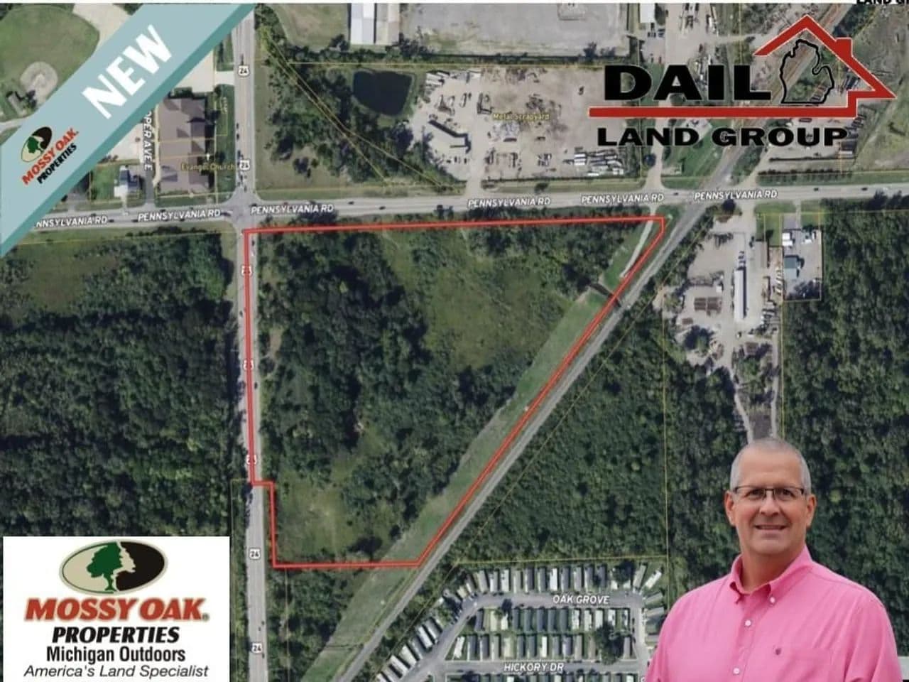 Industrial R & T Vacant 23.37 acres, Telegraph & Pennsylvania, Brownstown MI - Brownstown, Michigan, 48193