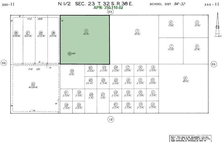 Property from 40 AC George Boulevard - KW - California City, California, 93505