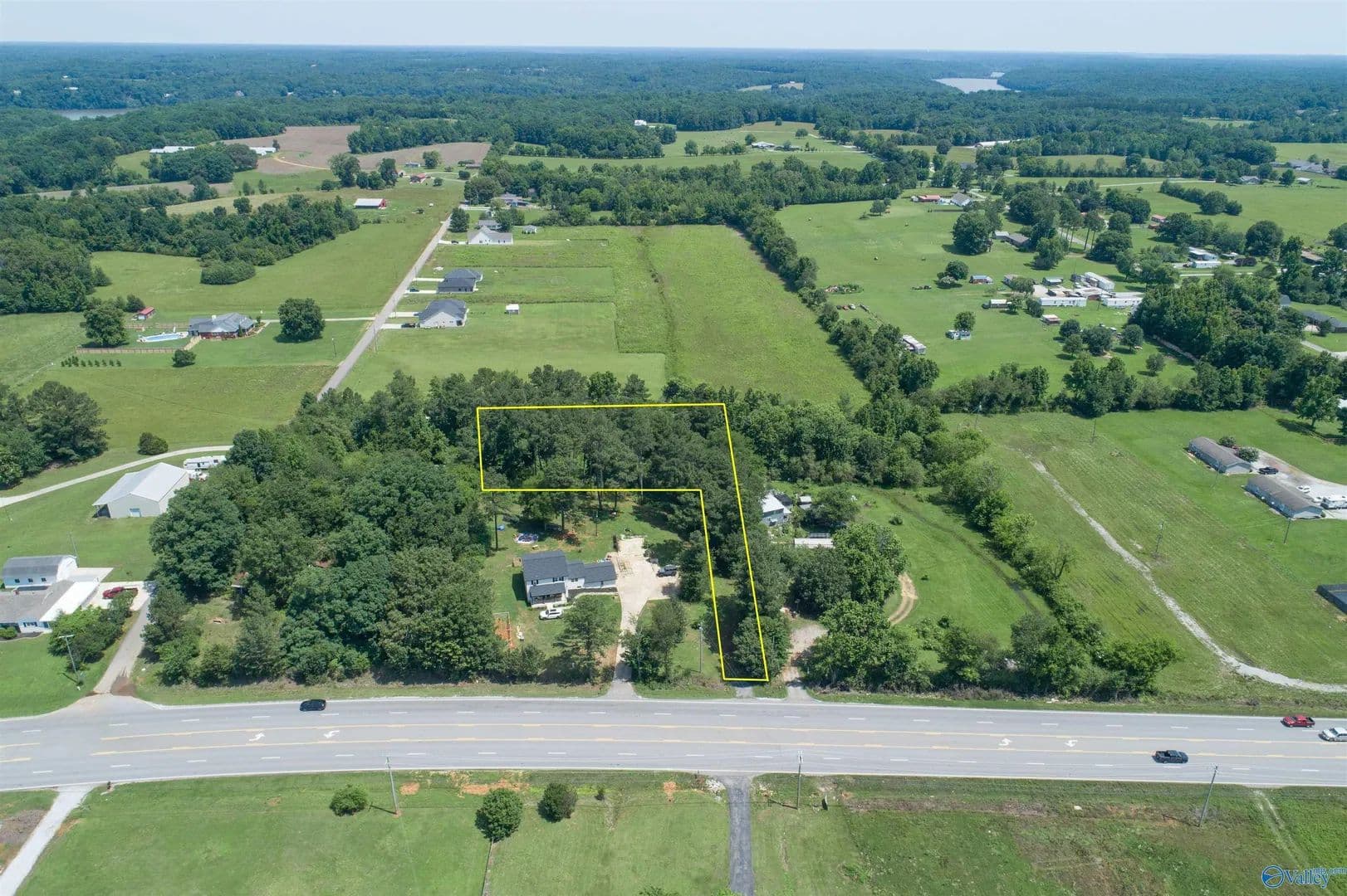 Property from Tract 2 US Highway 72 - KW - Athens, Alabama, 35611