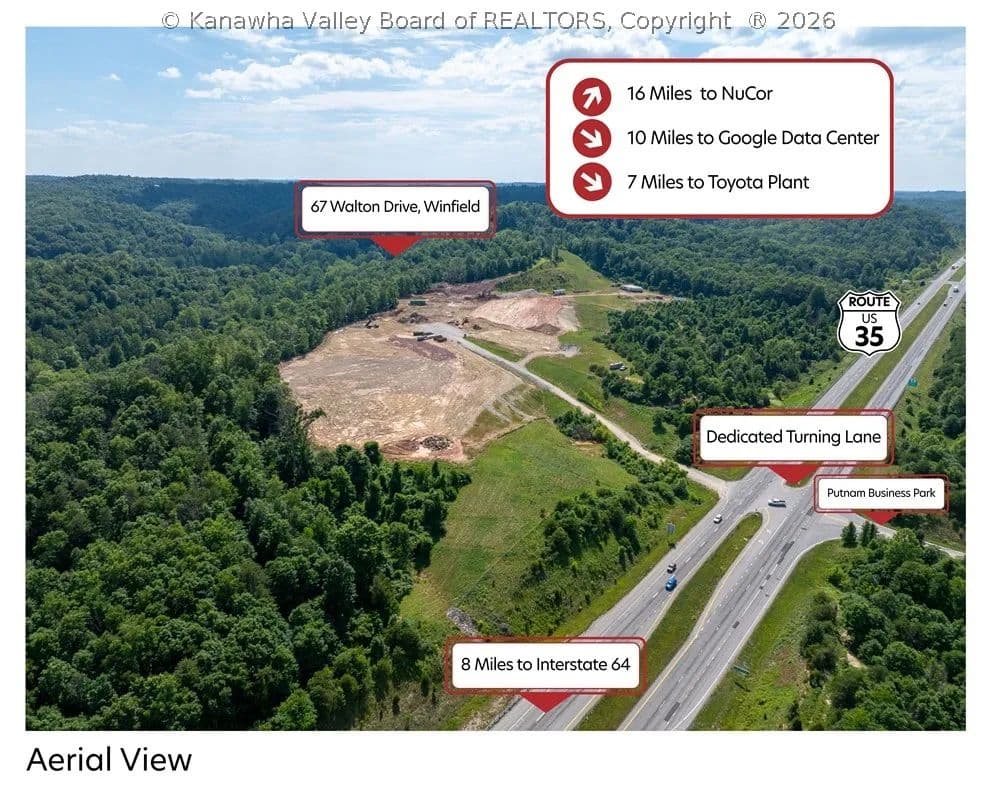 55.89 Acres of Land for Sale in Winfield, West Virginia - Winfield, West Virginia, 25213