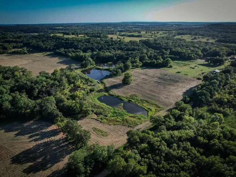 Property from 385051 EW 1150 Road - KW - Weleetka, Oklahoma, 74880