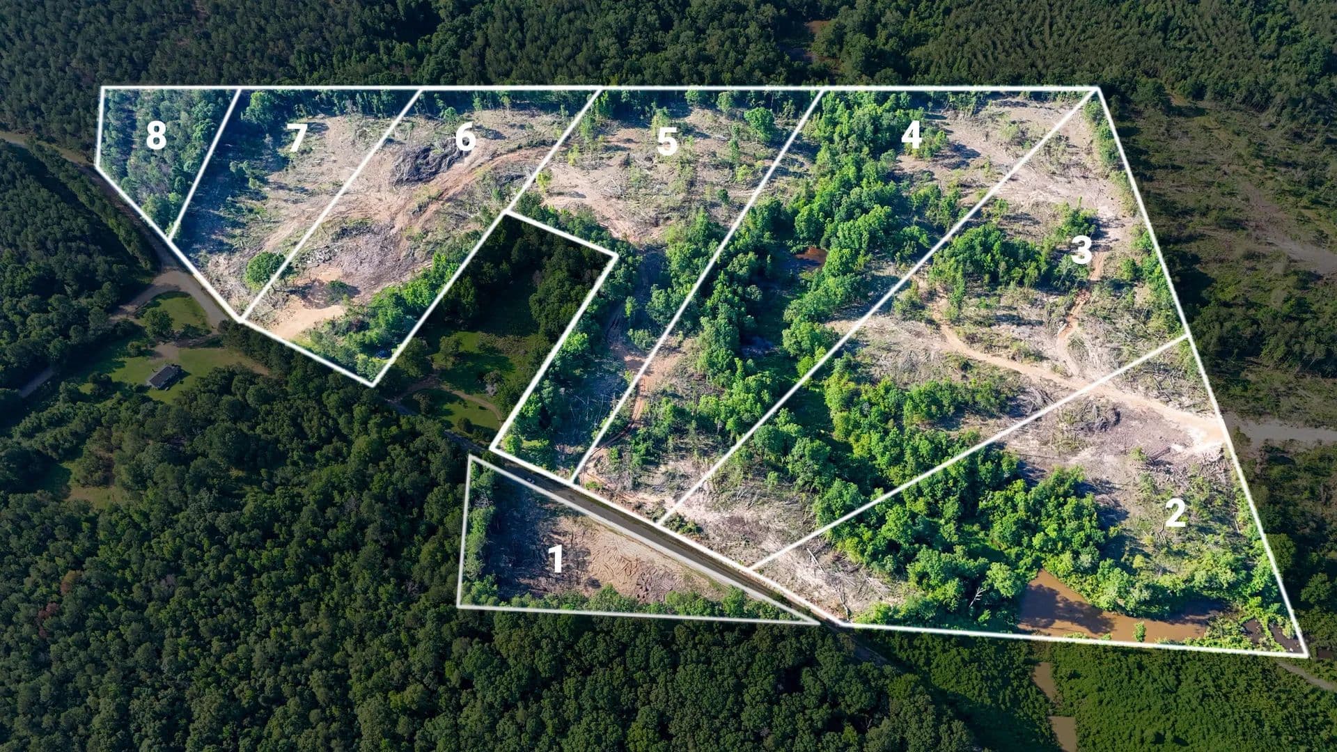 Property from Lot 3 Hohenlinden Road - KW - Mantee, Mississippi, 39751