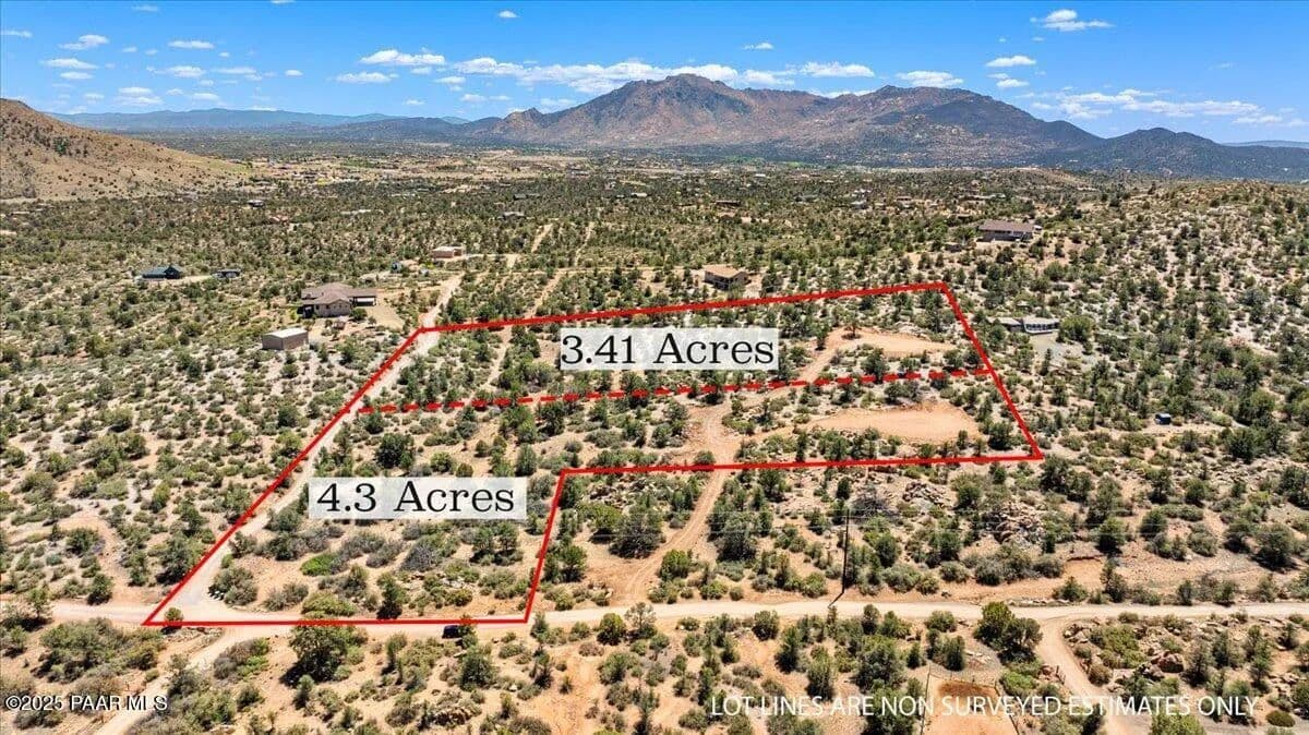 Property from 000 W Road 2 - KW - Prescott, Arizona, 86305