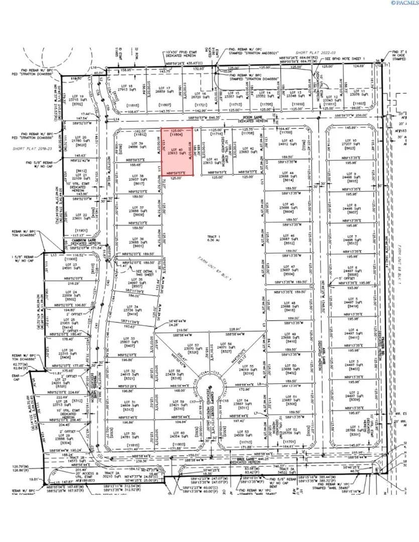 Property from 11804 Scion Lane - KW - Pasco, Washington, 99301