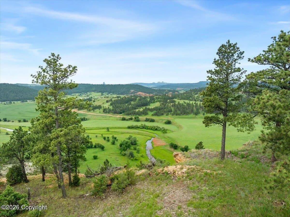 Property from Tract 13 River Road - KW - Hulett, Wyoming, 82720