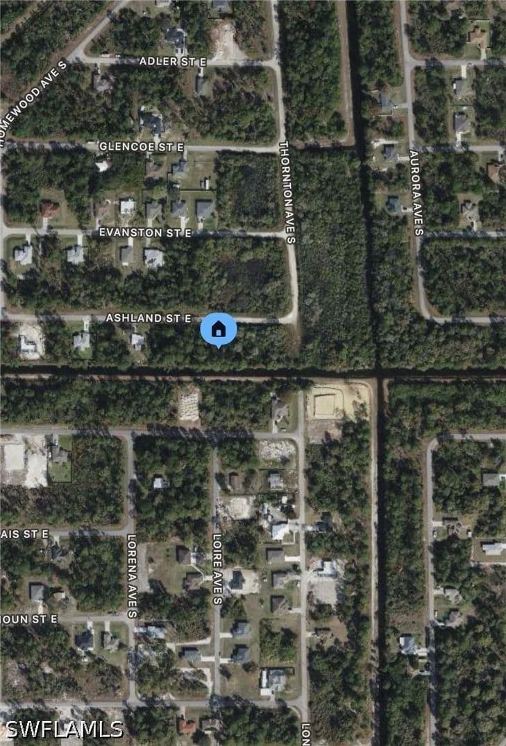 Property from 858 Ashland Street E - KW - Lehigh Acres, Florida, 33974