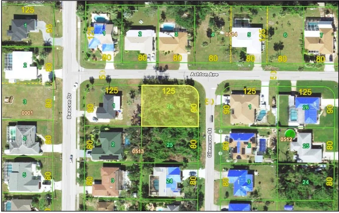 0.26 Acres of Land for Sale in PORT CHARLOTTE, FL - Port Charlotte, Florida, 33980