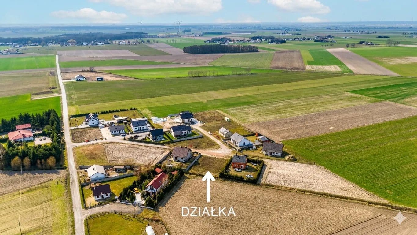 Uzbrojona działka budowlana w Szewcach pod Bukiem - land for sale