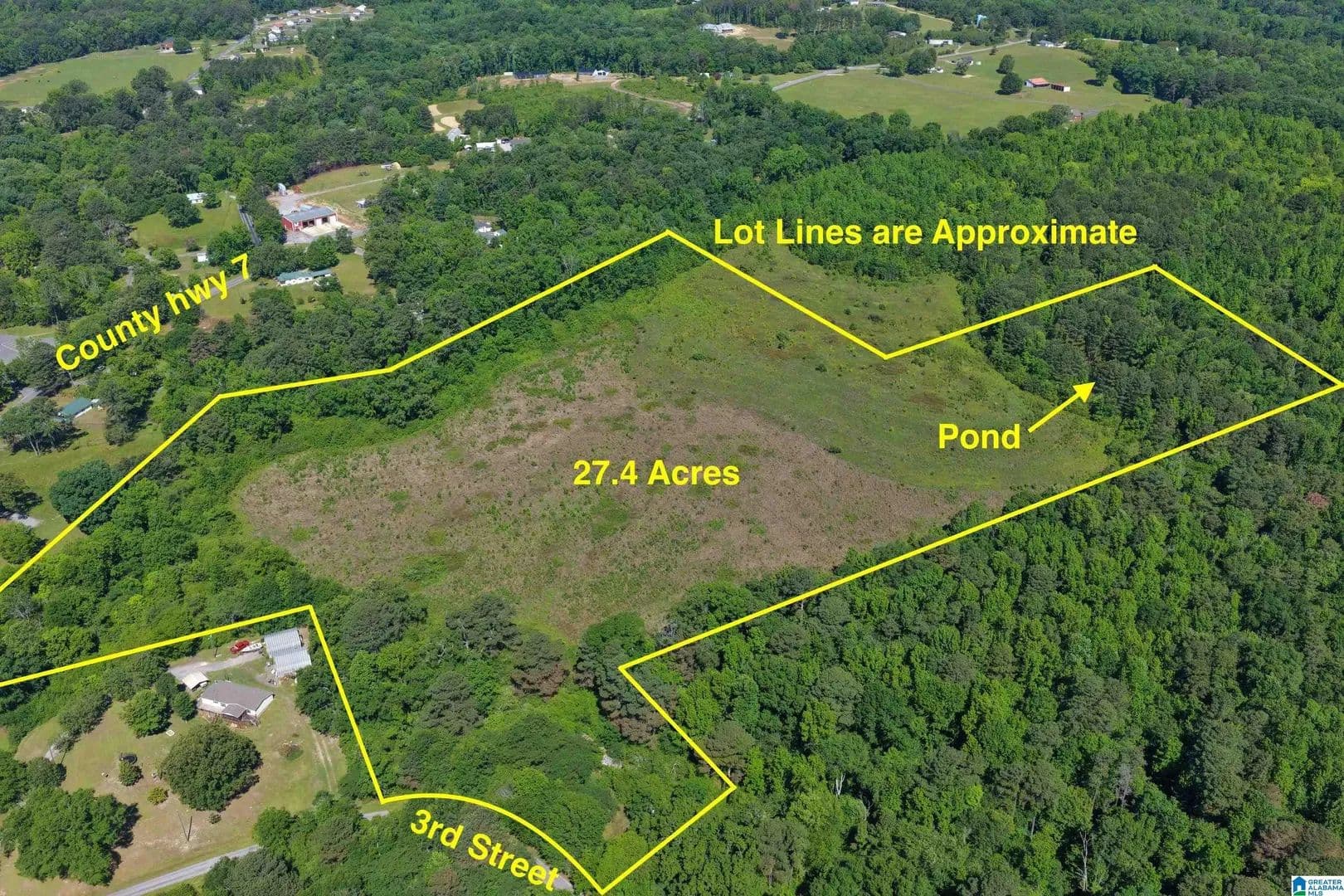 30 Acres of Land for Sale in HAYDEN, AL - Hayden, Alabama, 35079