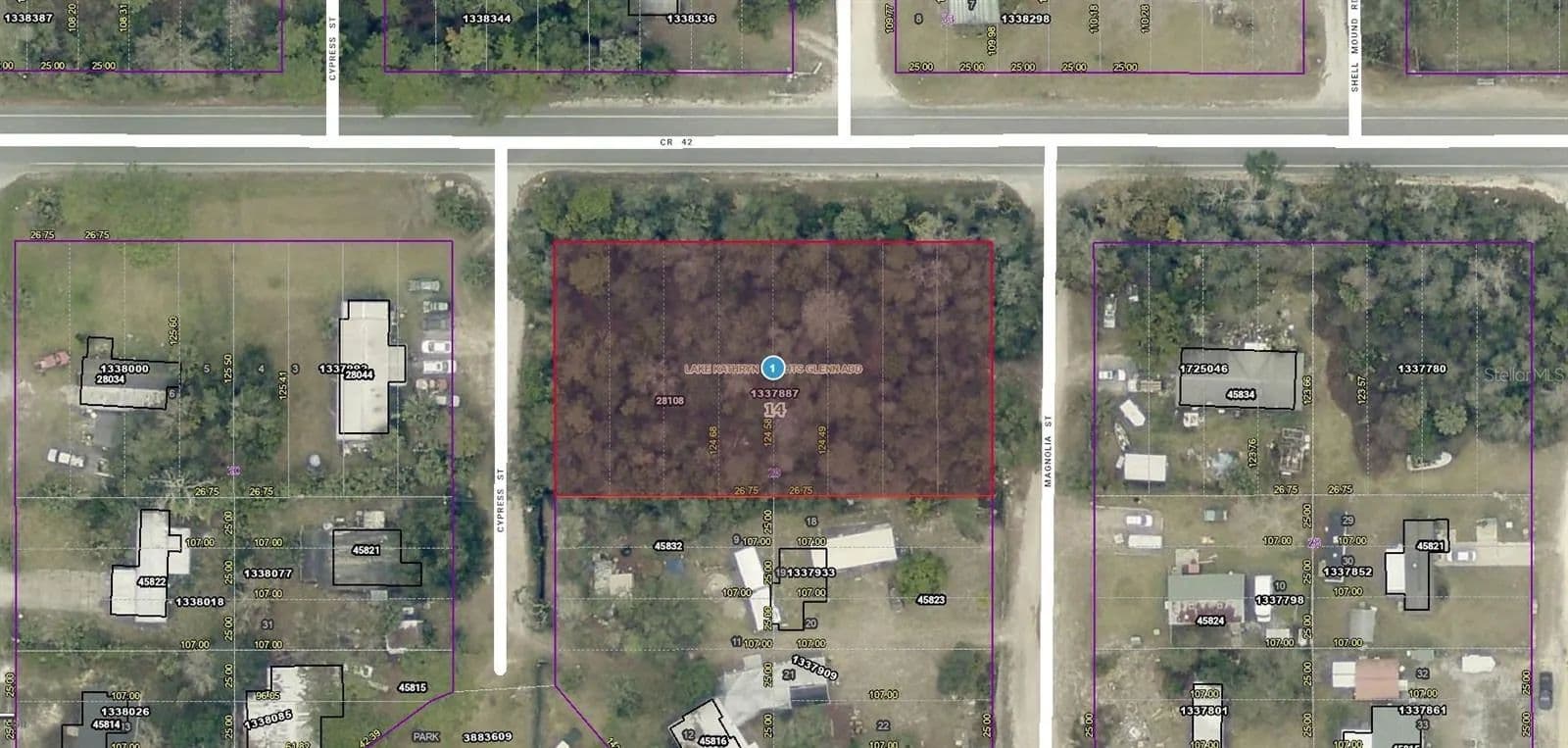 Property from 28108 COUNTY ROAD 42 - KW - Paisley, Florida, 32767