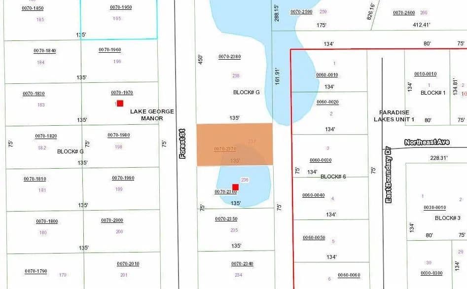 Vacant Land (0-10 Acres) in Georgetown - Georgetown, Florida, 32139
