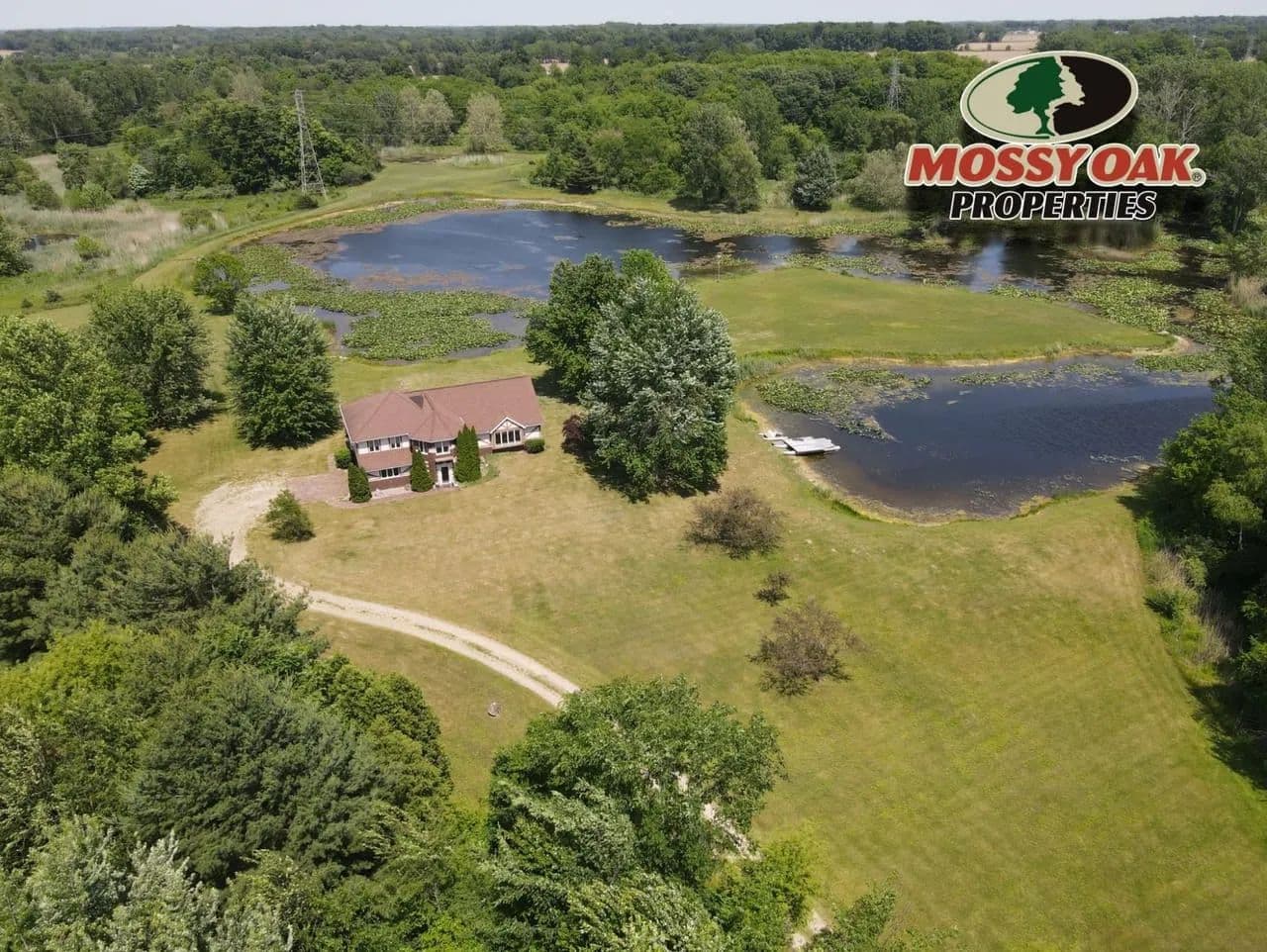 109 ± Acres with 2,891 Sq Ft Home | 3 Beds, 2.5 Baths | Pond, Hunting & Fishing | 18568 6th Rd, Plymouth, IN - Plymouth, Indiana, 46563