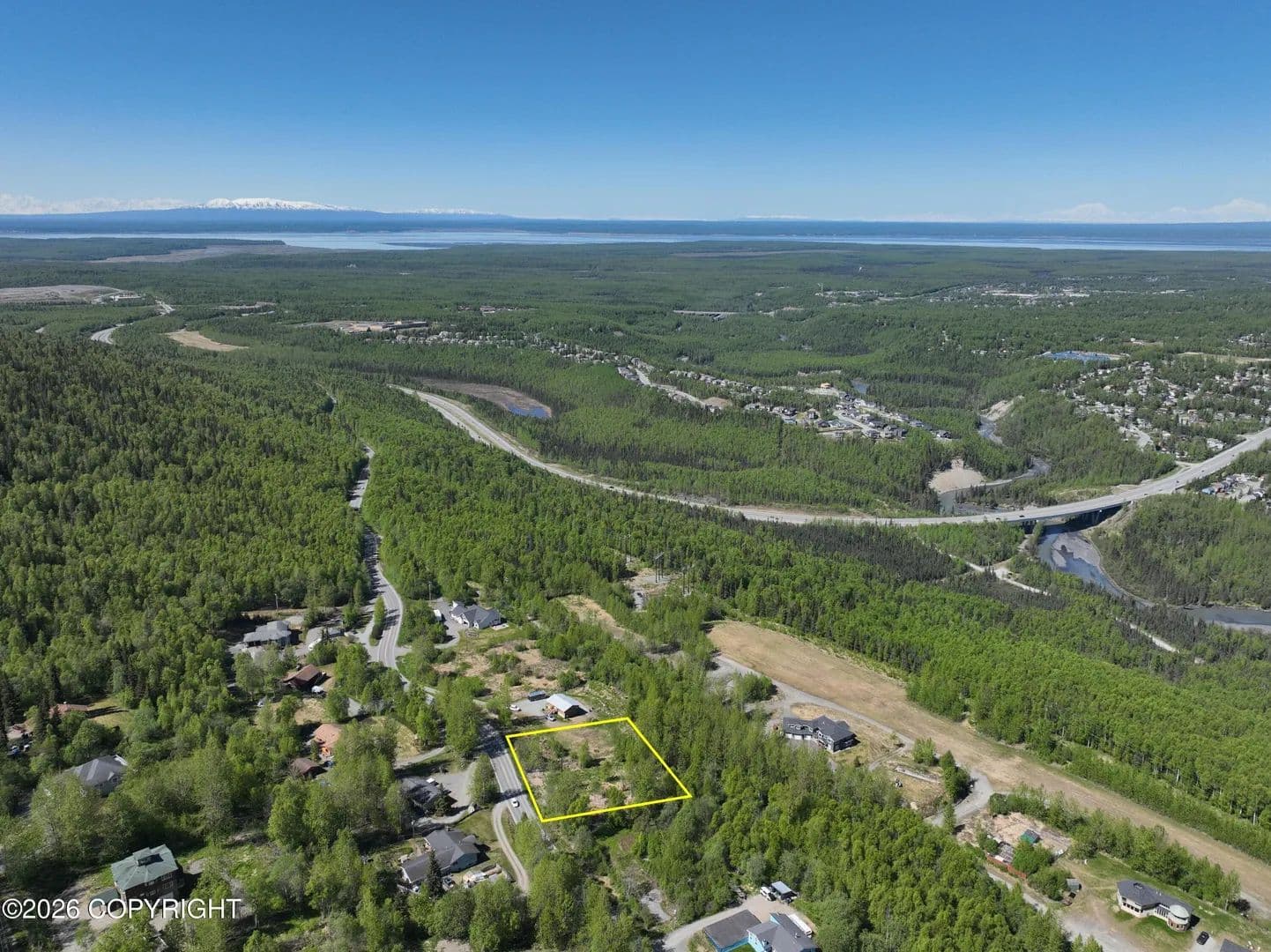 Property from NHN Stewart Mountain Drive - KW - Eagle River, Alaska, 99577
