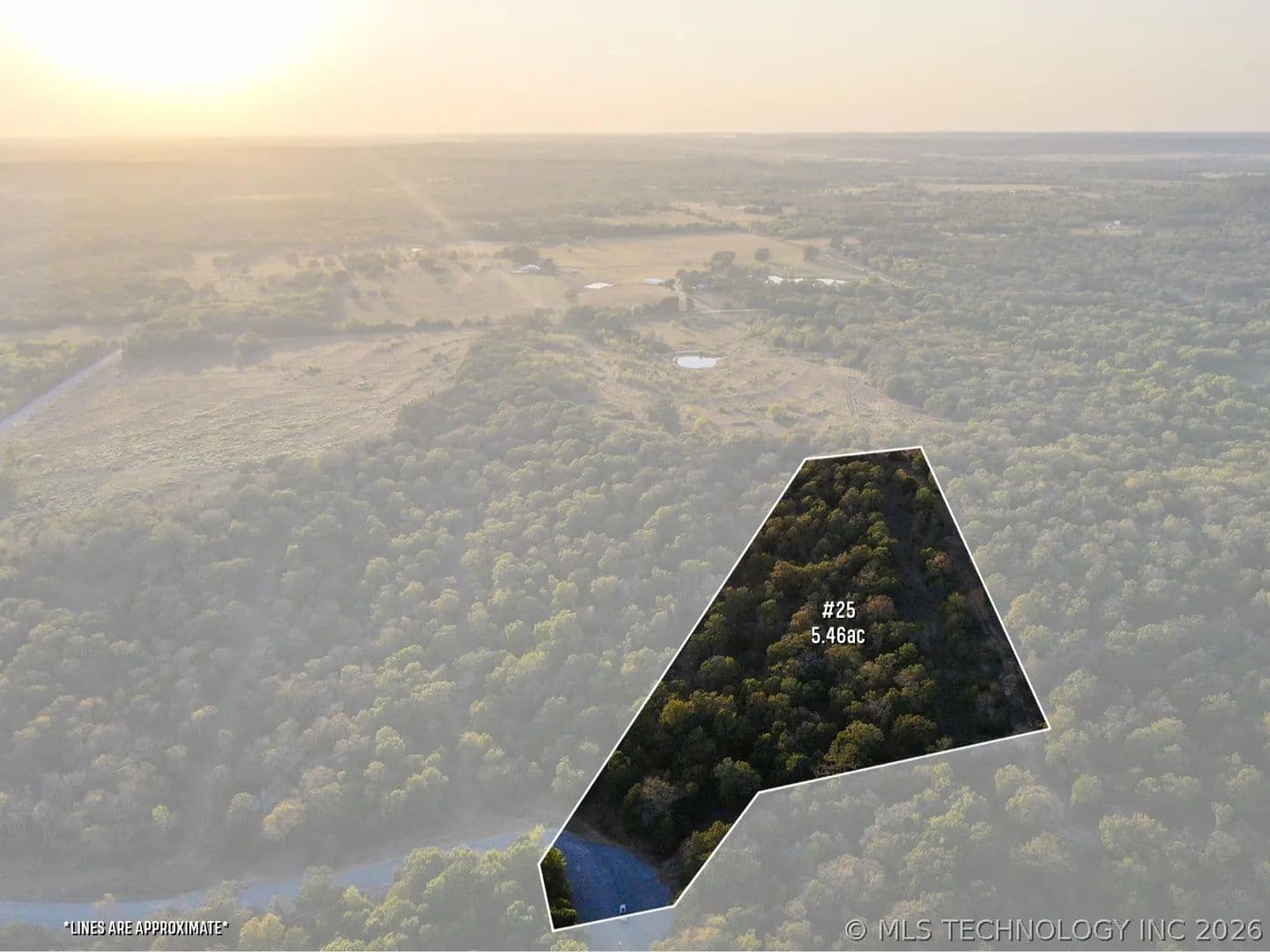 Property from 0 E 1220 Road - KW - Eufaula, Oklahoma, 74432