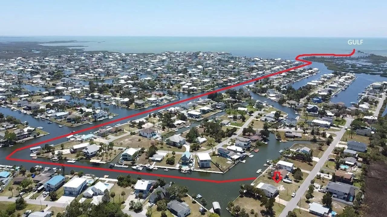 Property from 4018 EAGLE NEST DRIVE - KW - Hernando Beach, Florida, 34607