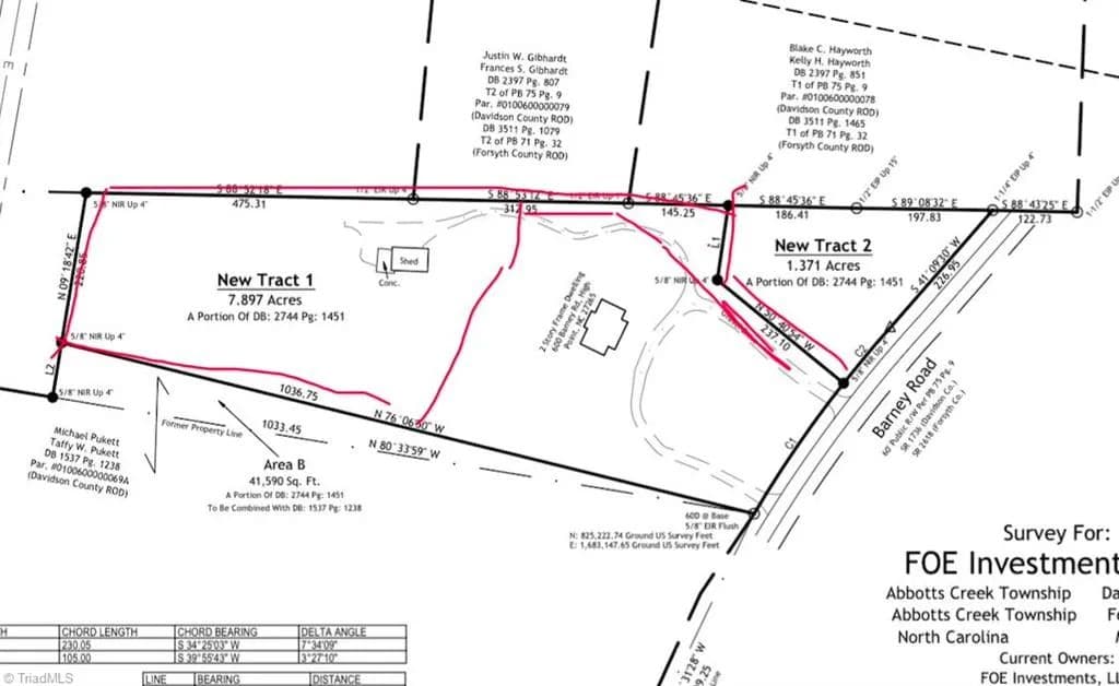 Property from 000 Barney Road - KW - High Point, North Carolina, 27265