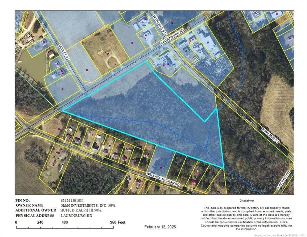Vacant Land in Raeford - Raeford, North Carolina, 28376