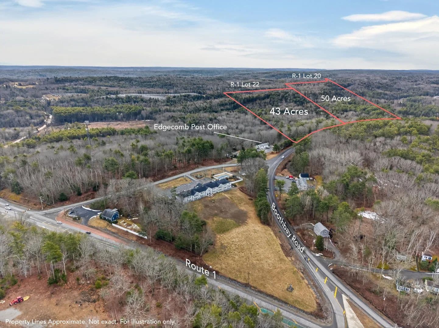 93 Acres of Land for Sale in Edgecomb, Maine - Edgecomb, Maine, 04556