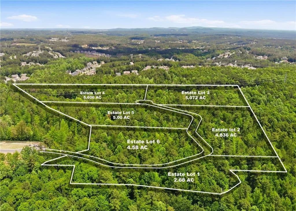 Property from 27.7 Acres on Tranqulity Way - KW - Dallas, Georgia, 30132
