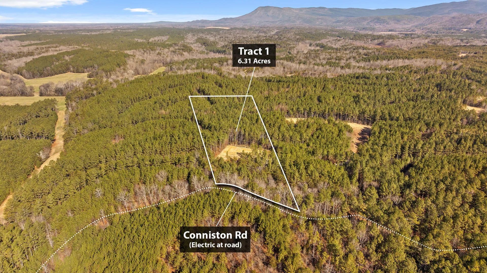 Property from Tract 1 Conniston Road - KW - Chatsworth, Georgia, 30705