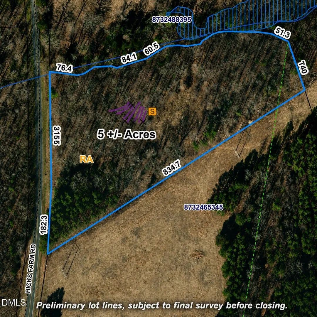 Property from 0 Hicks Farm Road - KW - Staley, North Carolina, 27355