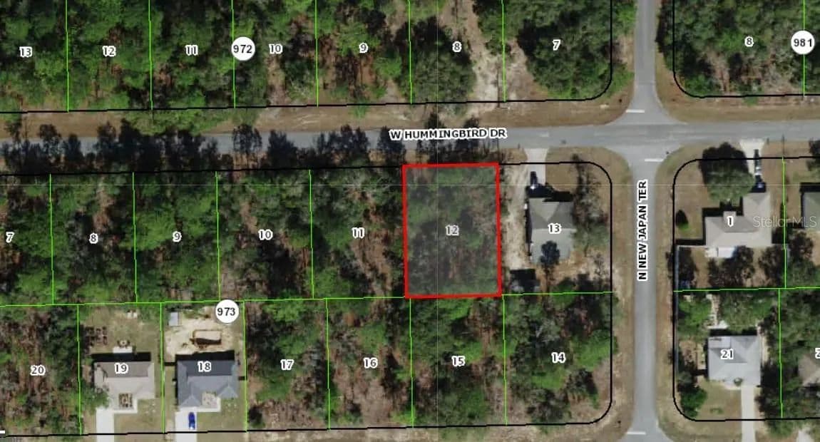 0.26 Acres of Land for Sale in CITRUS SPRINGS, FL - Citrus Springs, Florida, 34434