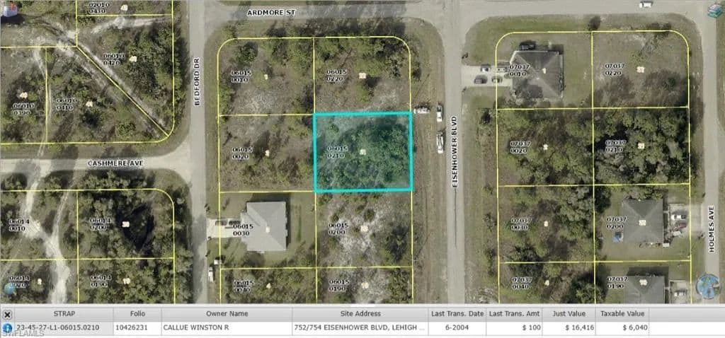 Property from 754 Eisenhower BLVD - KW - Lehigh Acres, Florida, 33974
