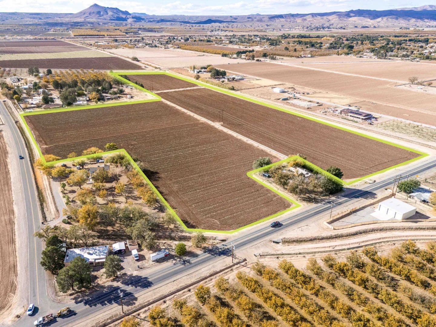 30 Acres of Productive Row Crop Farmland in Las Cruces, New Mexico - Las Cruces, New Mexico, 88007