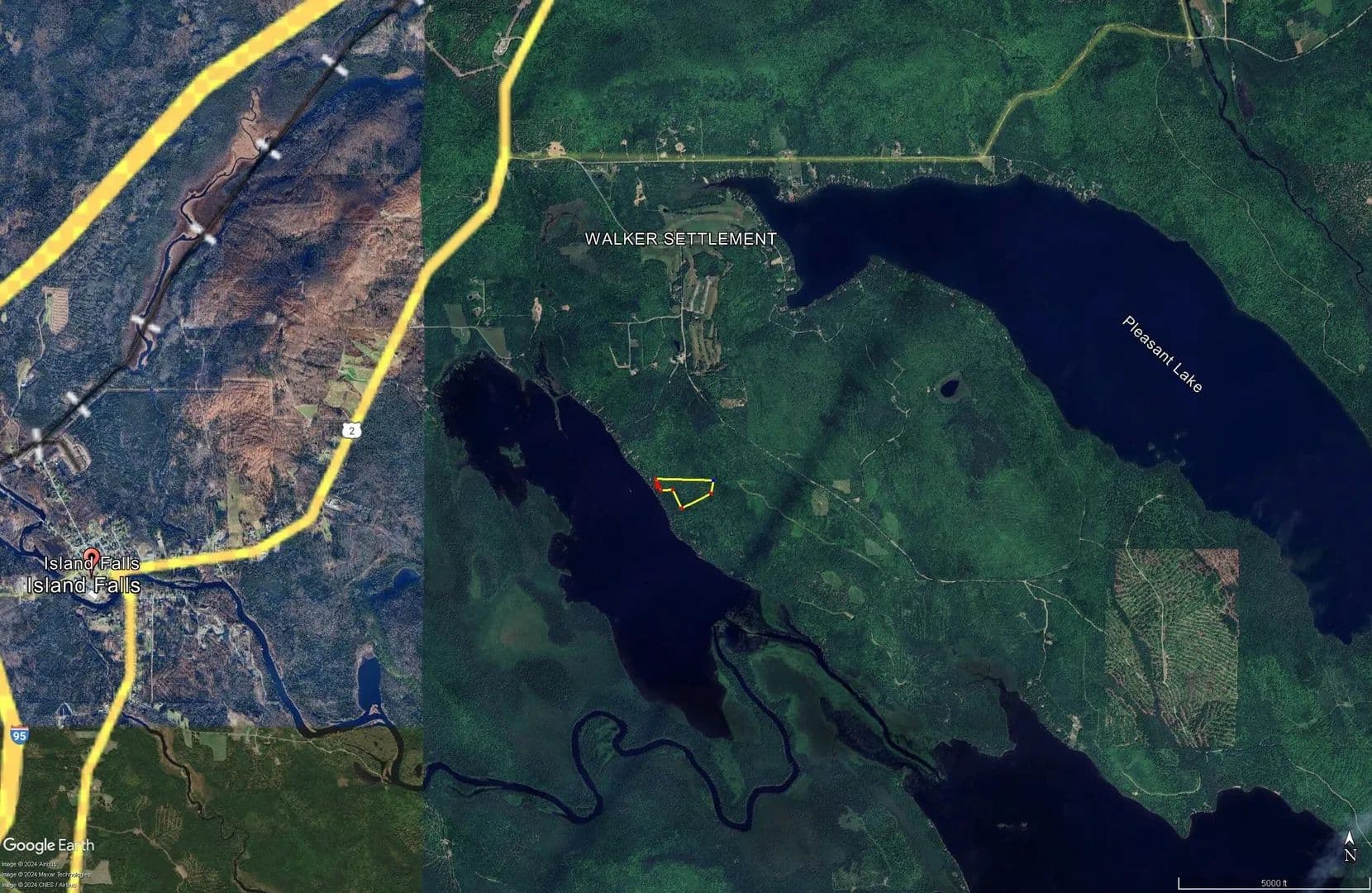 20.82 Acres of Land for Sale in Island Falls, Maine - Island Falls, Maine, 04747