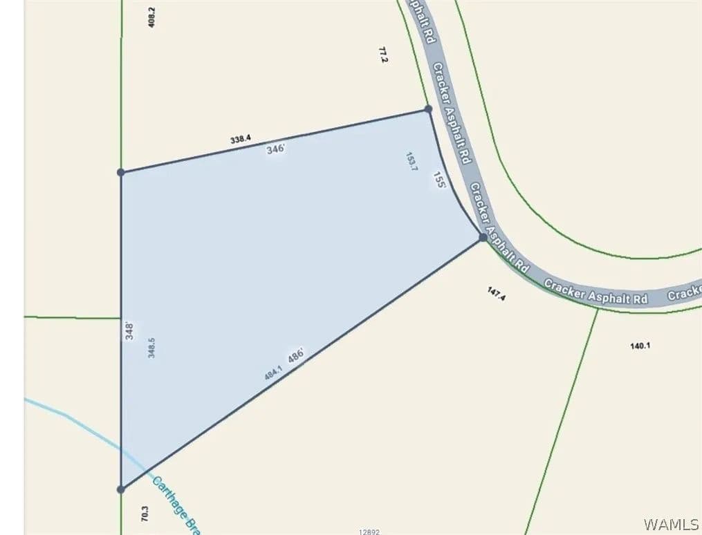 Property from 00 Cracker Asphalt Road - KW - Moundville, Alabama, 35474
