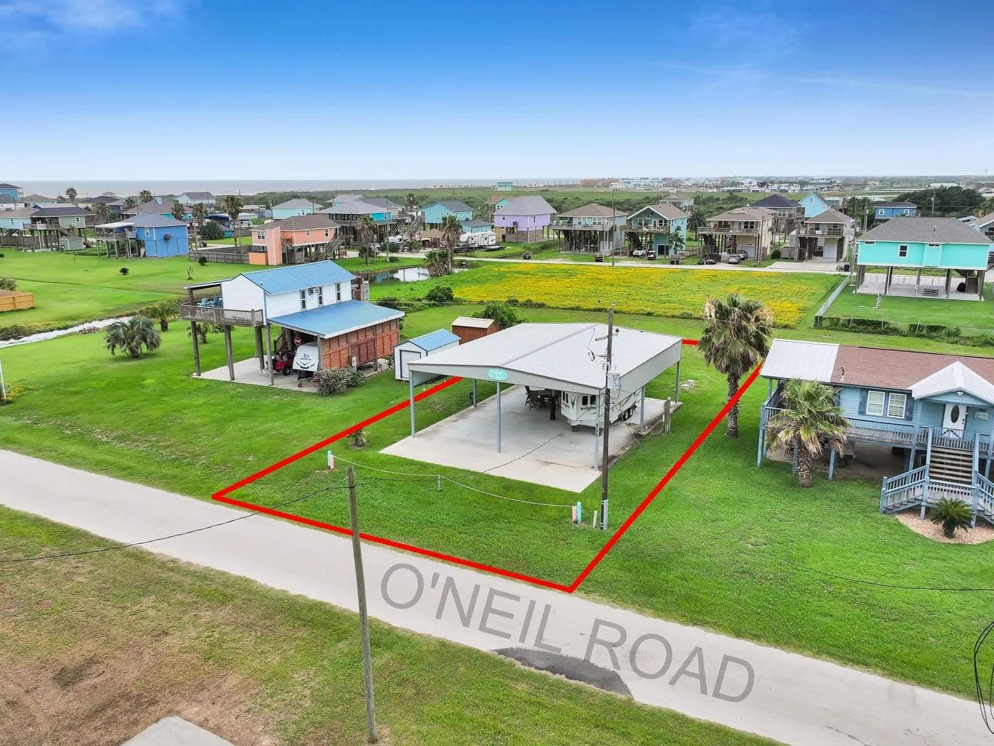 Property from 955 O Neil Road - KW - Crystal Beach, Texas, 77650