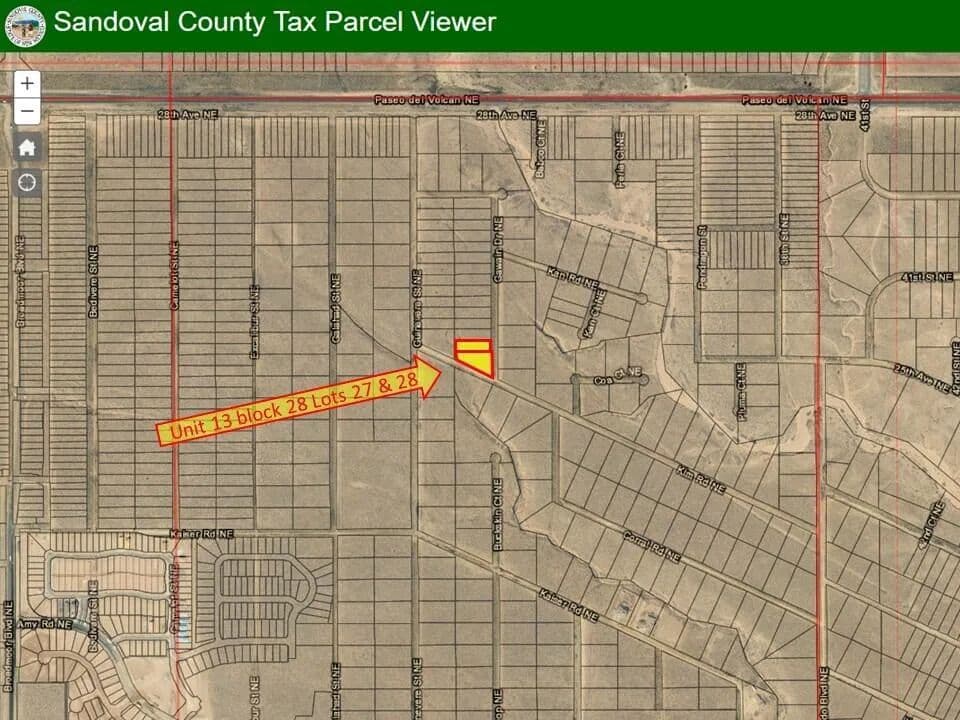 Property from 2615 Gawain Drive NE - KW - Rio Rancho, New Mexico, 87144