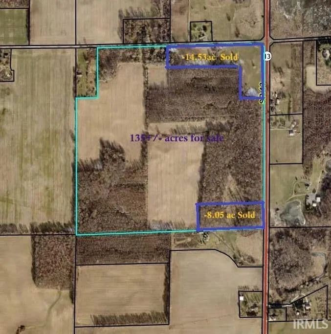 Property from TBD State Road 13 - KW - Pierceton, Indiana, 46562