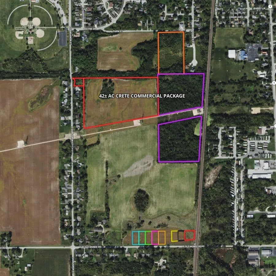 44± AC Crete Commercial Package - land for sale