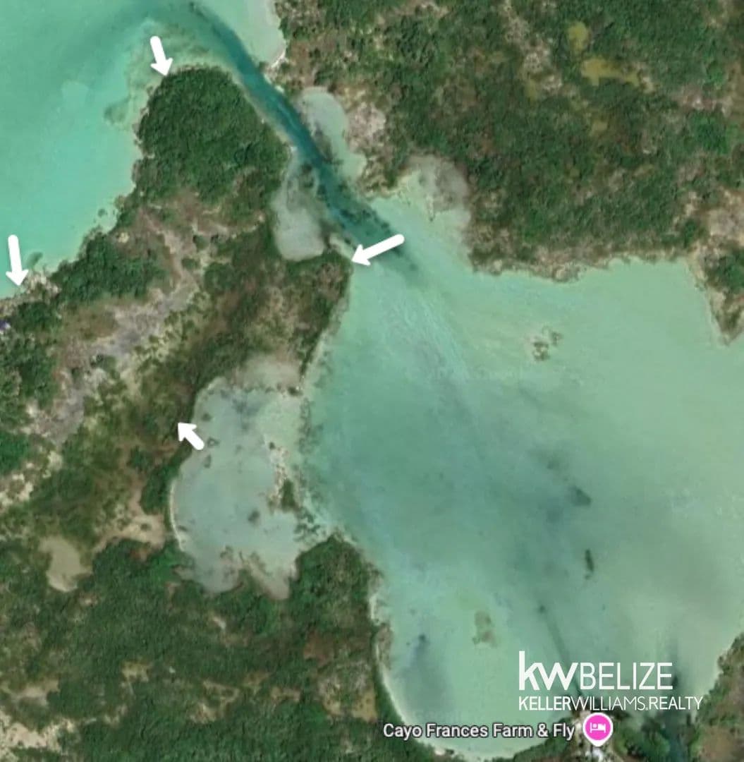 7 Acre Waterfront in Belize on Ambergris Caye - land for sale